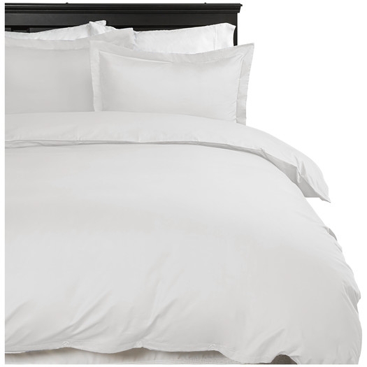 Simply Soft™ Duvet Cover Set  - White, Queen - Image 0