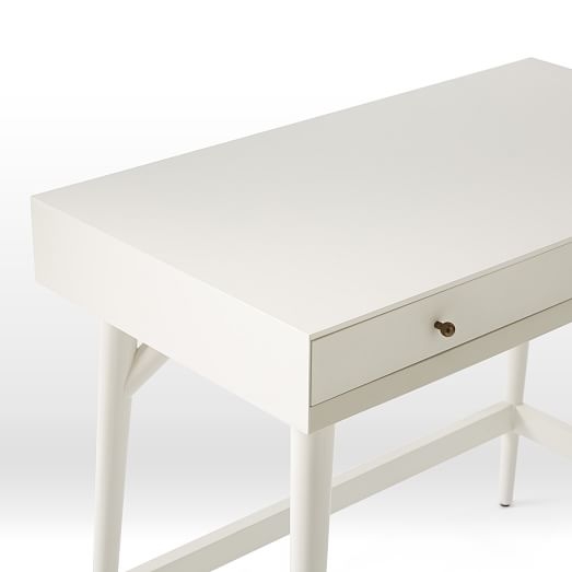 Mid-Century Mini Desk – White - Image 6