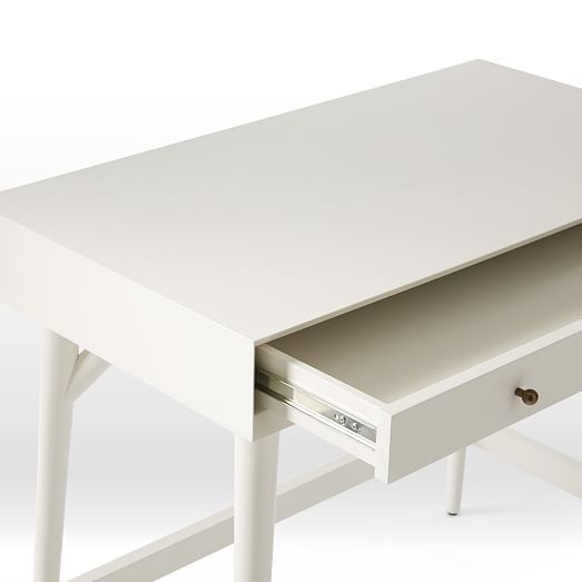 Mid-Century Mini Desk – White - Image 7