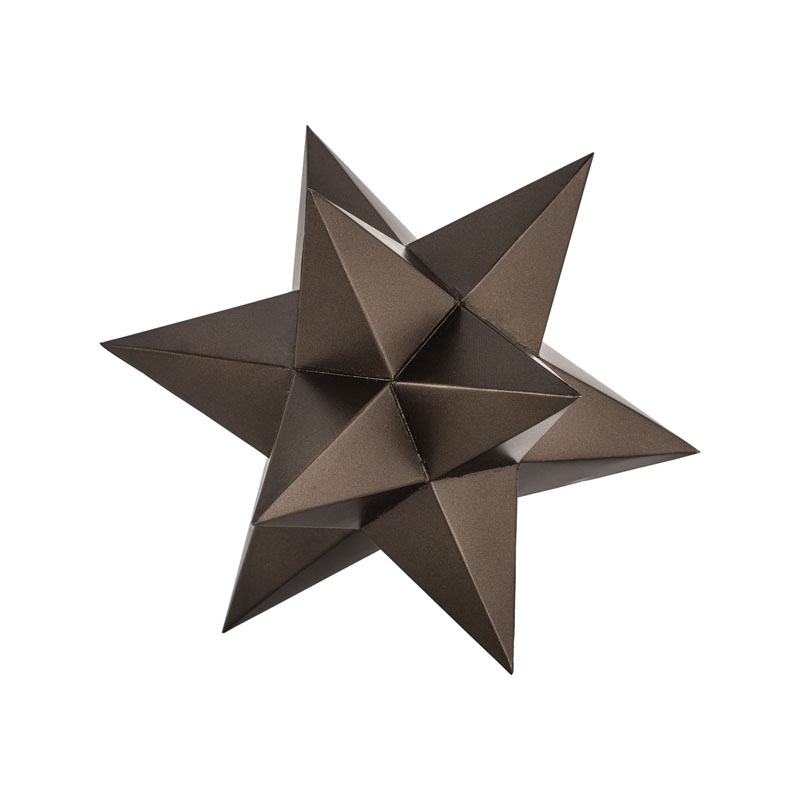 Aged Bronze Table Top Stars - Image 0