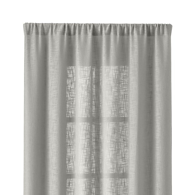 Lindstrom Grey 48"x96" Curtain Panel - Image 0