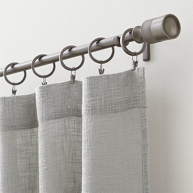 Lindstrom Grey 48"x96" Curtain Panel - Image 1