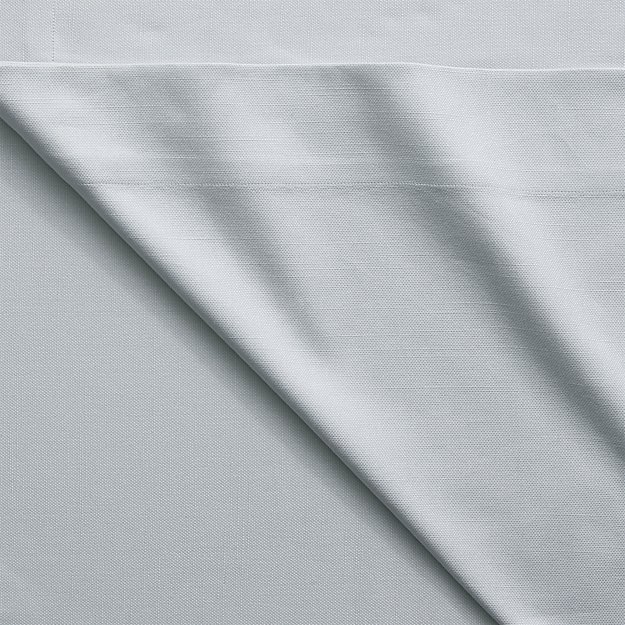 Basketweave silver grey curtain panel 48"x84" - Image 2