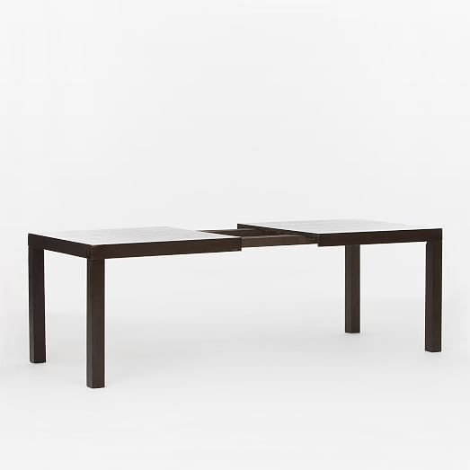 Parsons Expandable Dining Table, Espresso, 3-Sizes (38"-62"-84") - Image 4