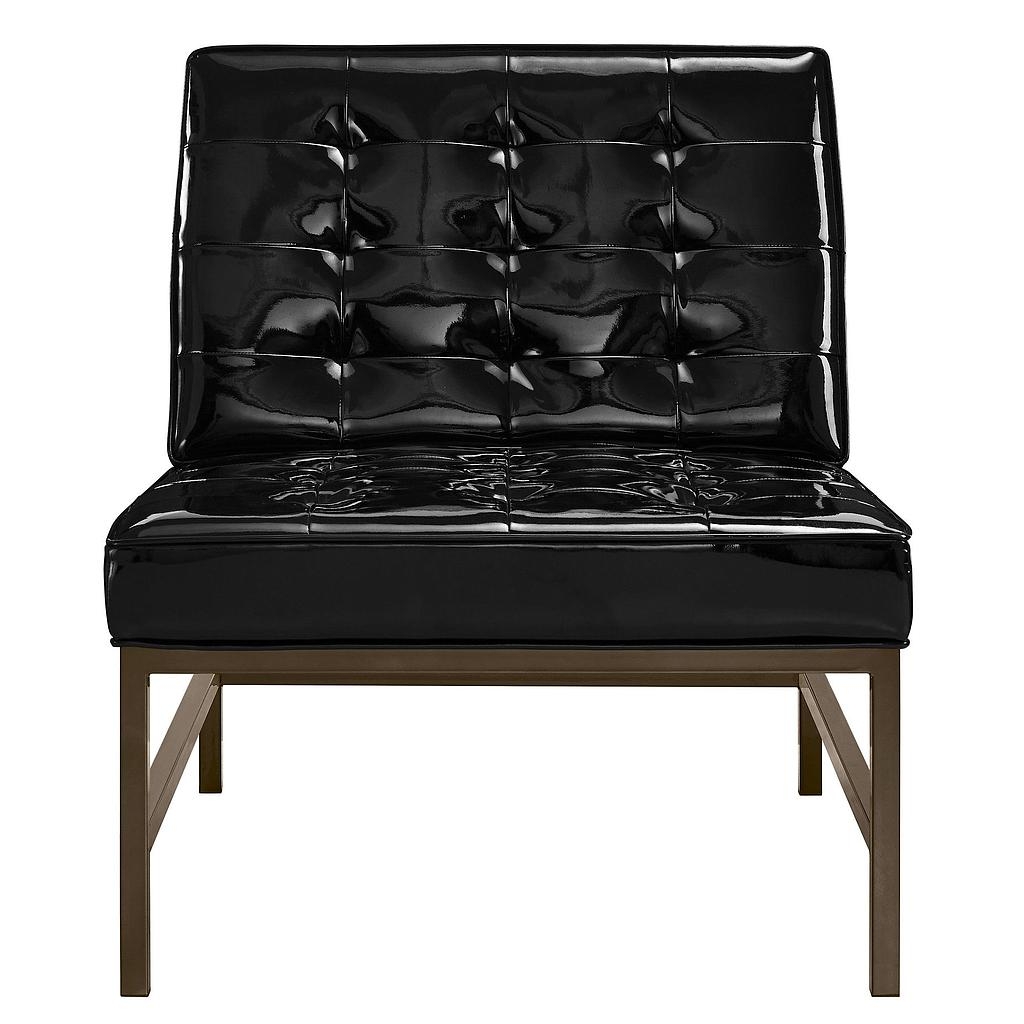 JED BLACK PATENT Joanna CHAIR - Image 0