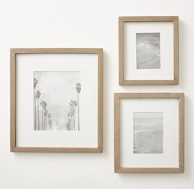Wood Gallery Frame  - 8" x 10" - Sandwashed Natural - Image 0