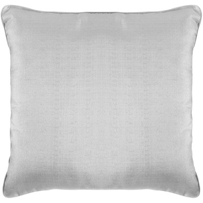 Bling Shimmering Throw Pillow - Gray, 18x18 With insert - Set of 2 - Image 1