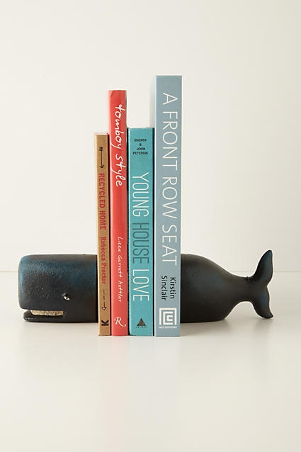 Victorian Whale Bookends - Set of 2 - Image 0