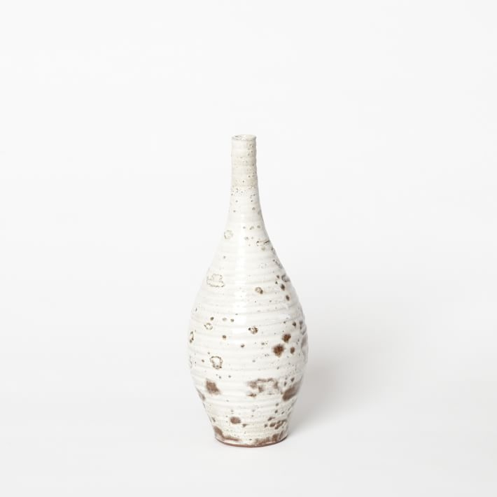 Ceramicist Vase - Short Neck - White - Image 0