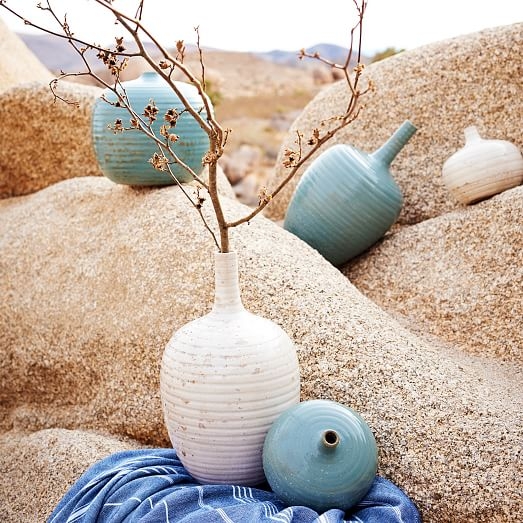 Ceramicist Vase - Short Neck - White - Image 2