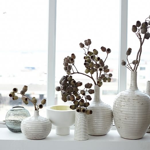 Ceramicist Vase - Short Neck - White - Image 4