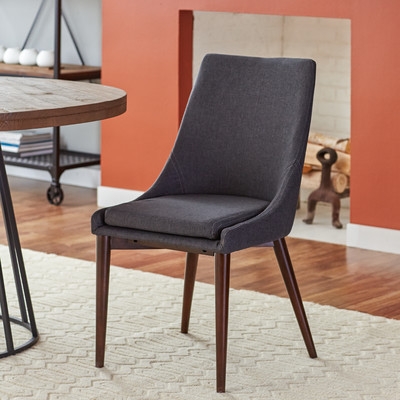 Bedoya Parsons Chair, Dark Grey - Set of 2 - Image 1