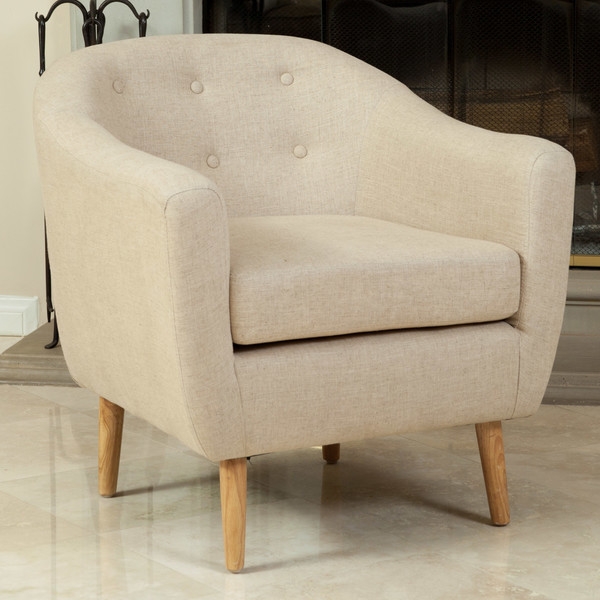 Metropolitan Club Chair -Beige - Image 1