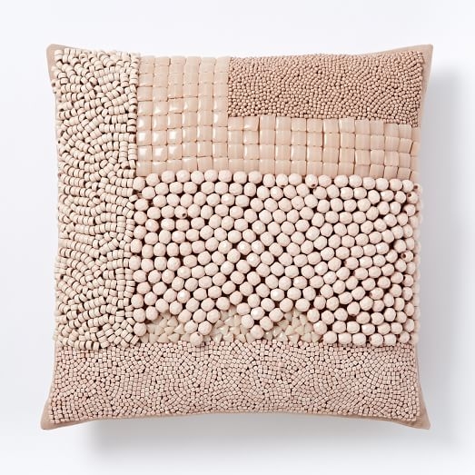 Mixed Beaded Pillow Cover - Image 0