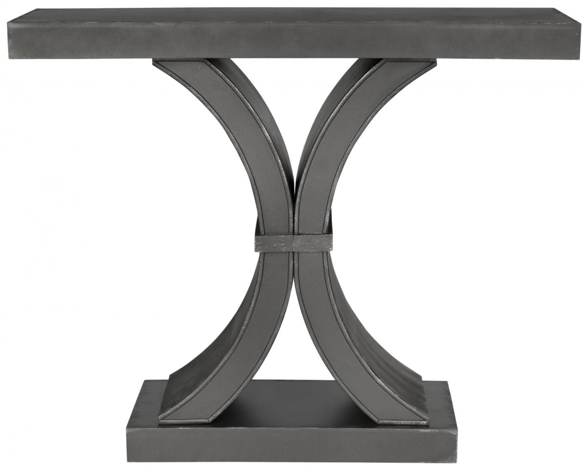 Dryden Console - Distressed Black - Arlo Home - Image 0