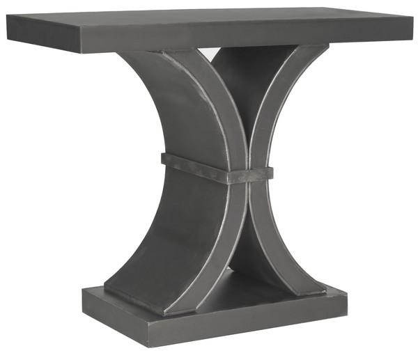 Dryden Console - Distressed Black - Arlo Home - Image 1