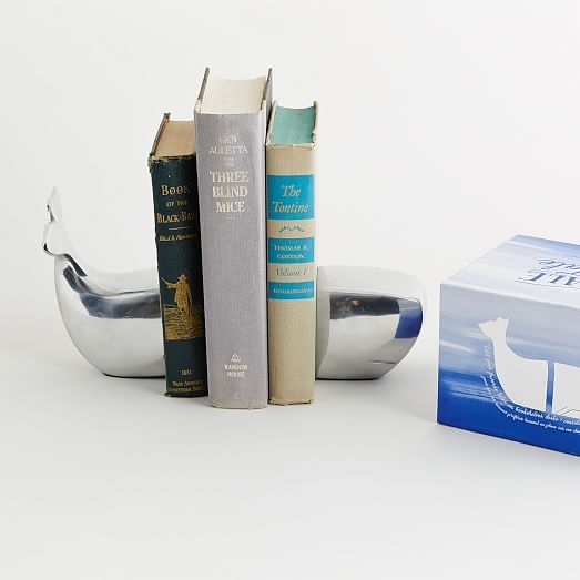 Whale Bookends - Set of 2 - Image 0