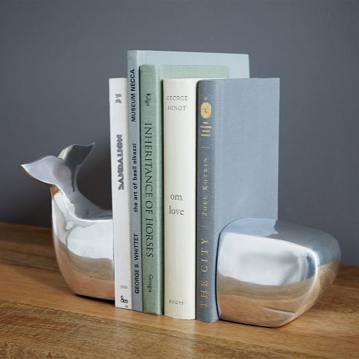 Whale Bookends - Set of 2 - Image 1