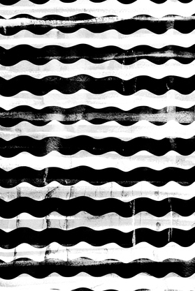 Black Waves - 20" x 28" - Framed - Image 0