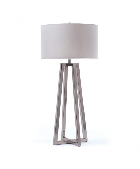 Lucy Table Lamp -  Nickel - Image 0