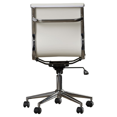 Willowridge Mid-Back Adjustable Office Chair - White - Image 3