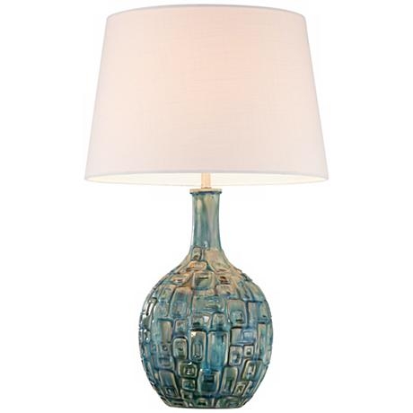 Mid-Century Gourd Table Lamp - Image 0