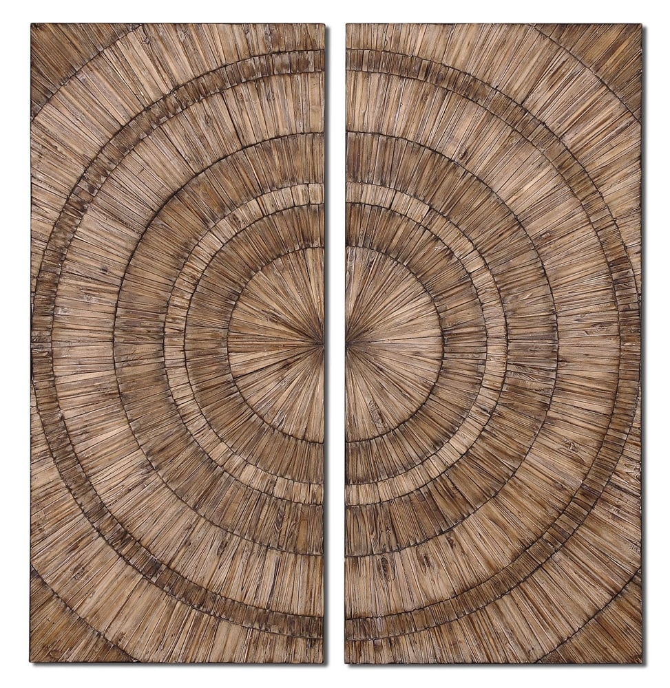 Lanciano Wood Wall Panels s/2 - Image 0