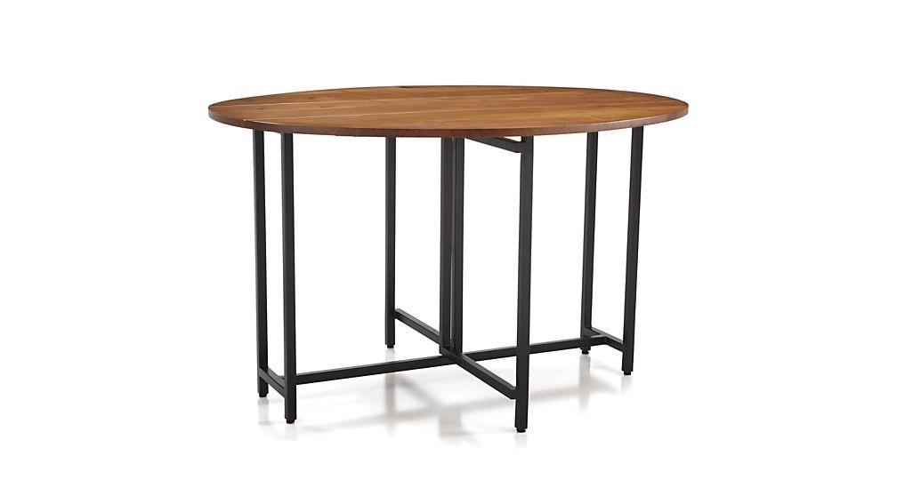 Origami Drop Leaf Oval Dining Table - Image 0