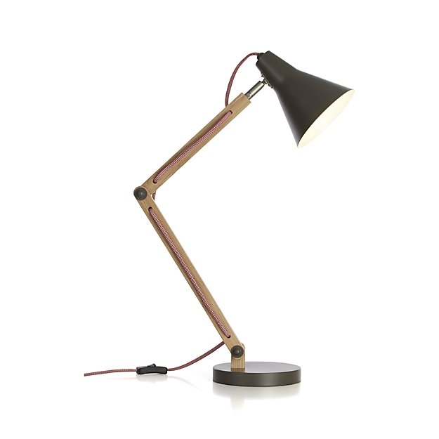 Rex Grey Desk Lamp - Image 0