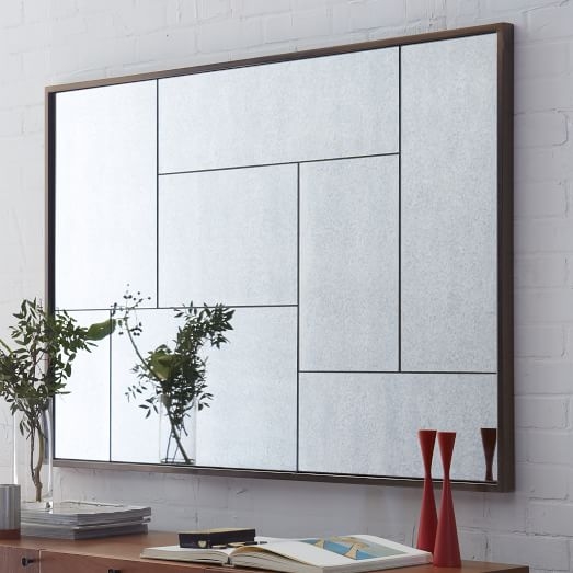Multi-Panel Foxed Mirror - Large - Image 1