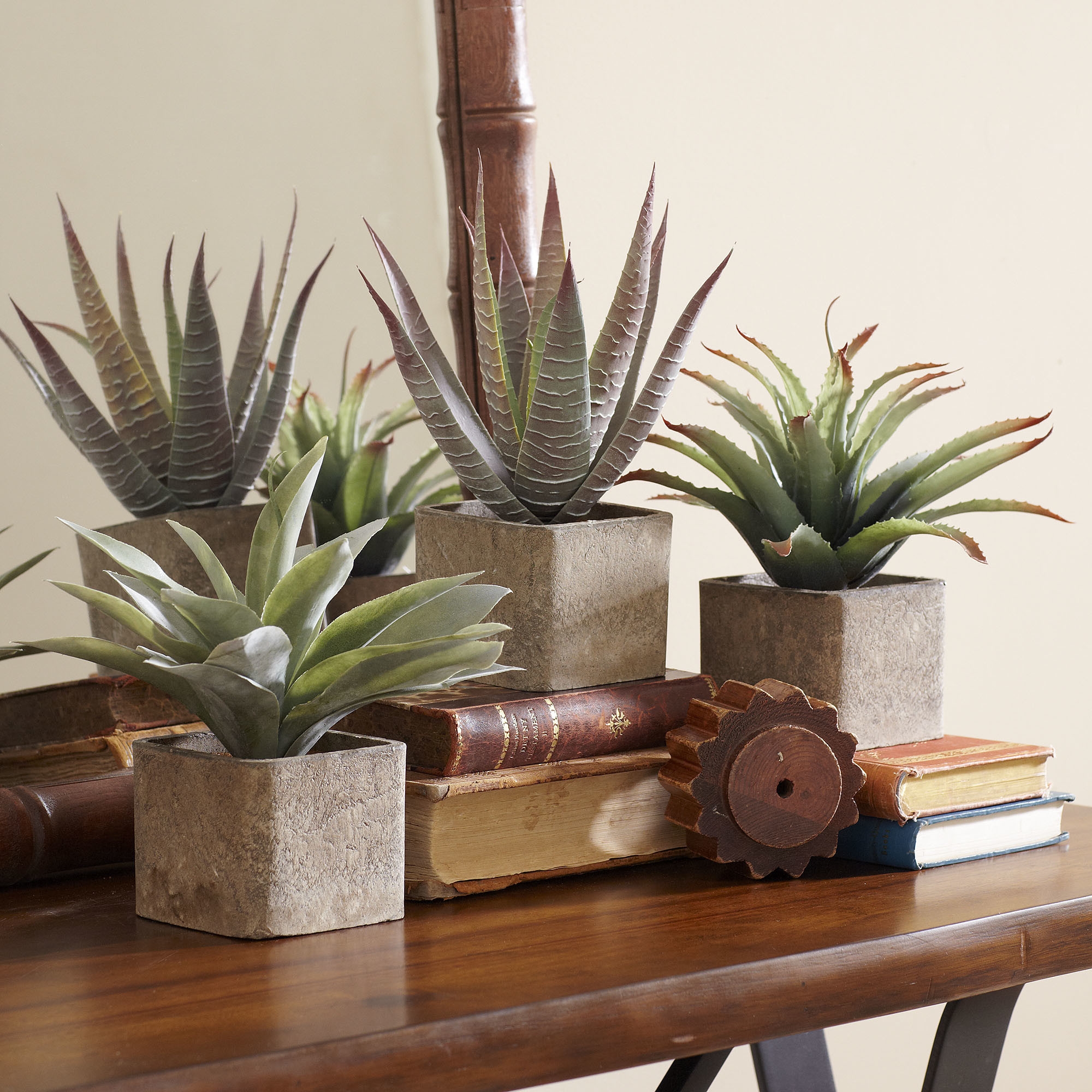 Faux Potted Agave Succulentsby Birch Lane - Image 0