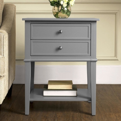 Banbury 2 Drawer End Table by Breakwater Bay - Image 2