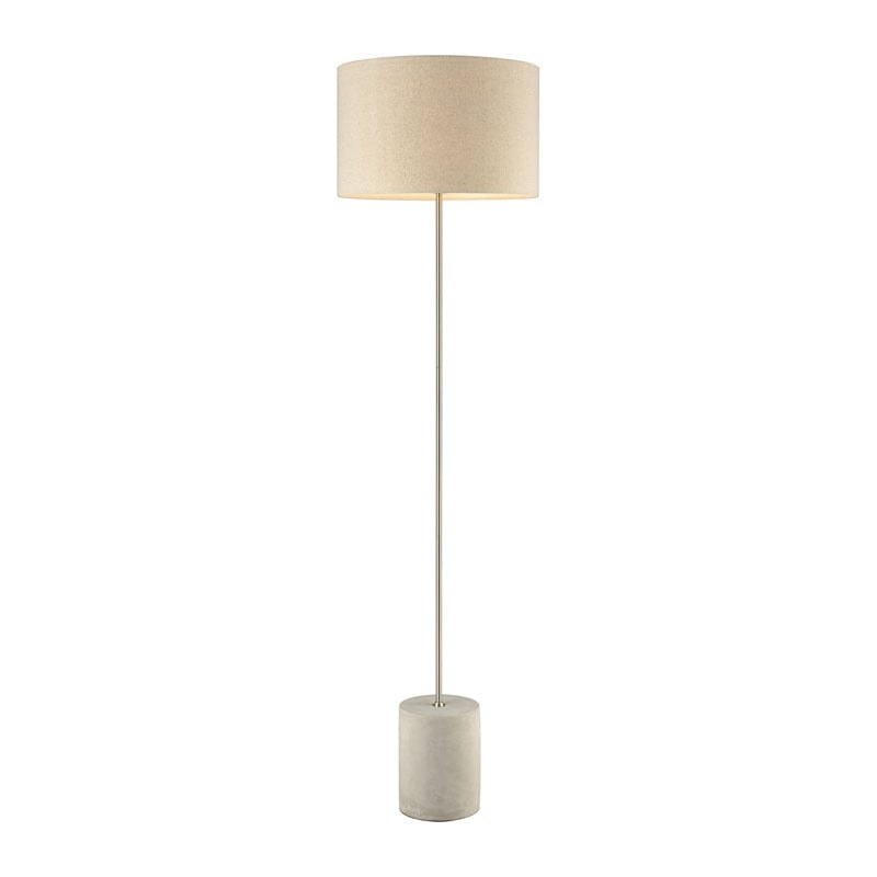 Katwijk 64'' High 1-Light Floor Lamp - Nickel - Image 0