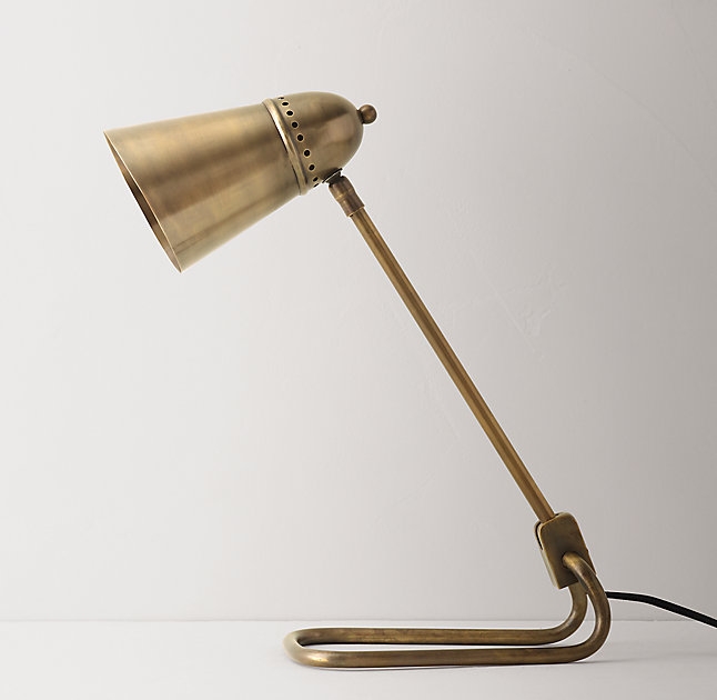 Darby Task Lamp - Aged Brass - Image 0