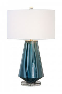 WHIRLPOOL TABLE LAMP, BLUE - Image 0