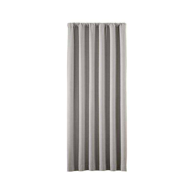 Wallace Blackout Curtain Panel - 84" - Grey - Image 2