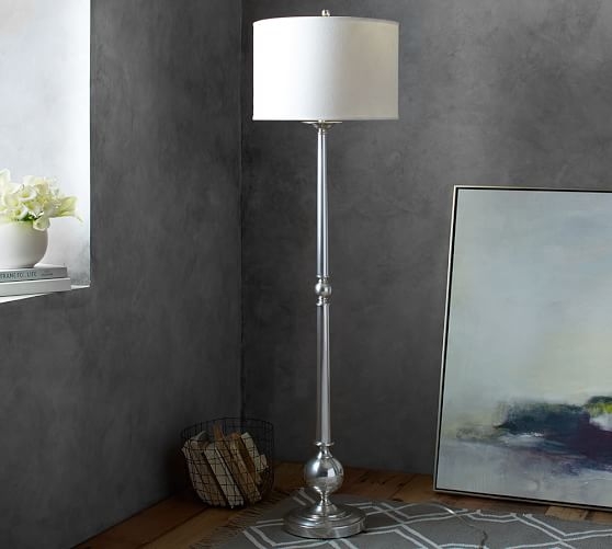 Gillian Candlestick Floor Lamp Base - Image 4