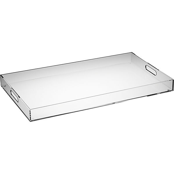 Format clear rectangular tray - Image 0