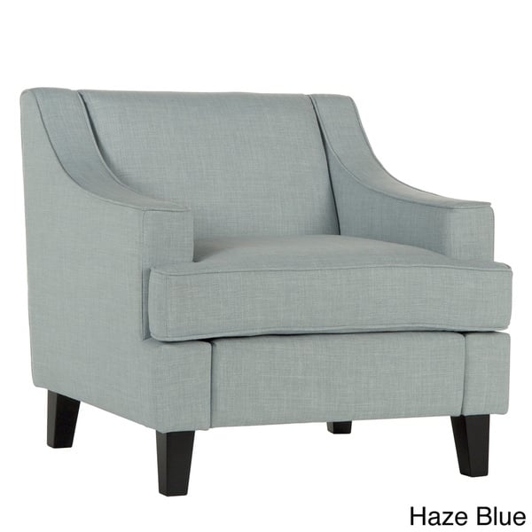 Winslow Concave Arm Modern Accent Chair - Haze Blue - Image 0