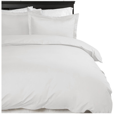 Simply Soft™ Duvet Cover Set- White- Queen - Image 1