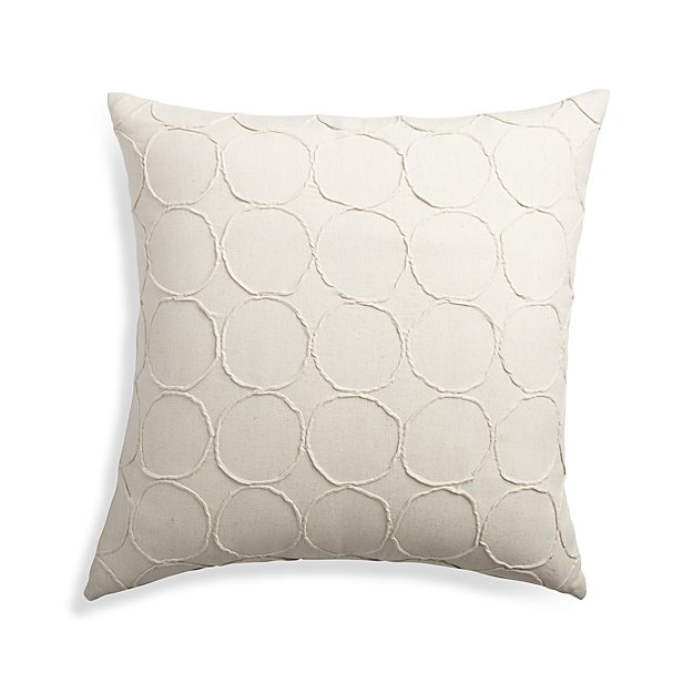Genna 20" Pillow with Down-Alternative Insert - Image 0