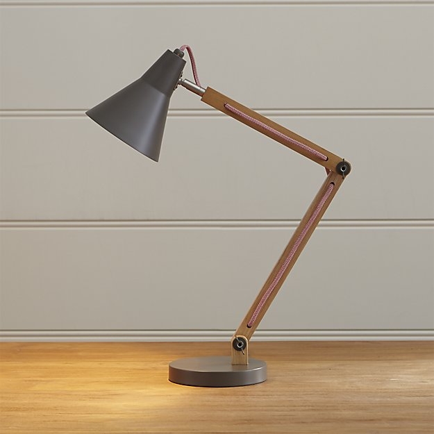 Rex Grey Desk Lamp - Image 2