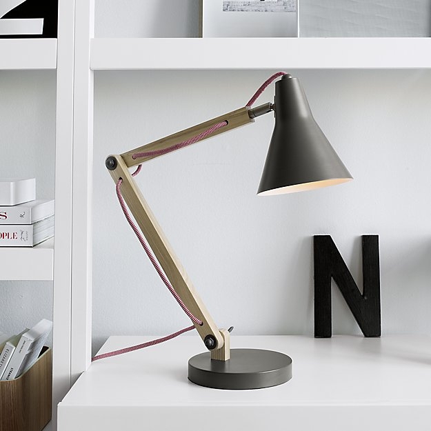 Rex Grey Desk Lamp - Image 3