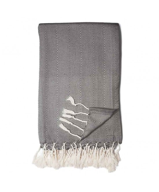 FISHER THROW, CHARCOAL - Image 0