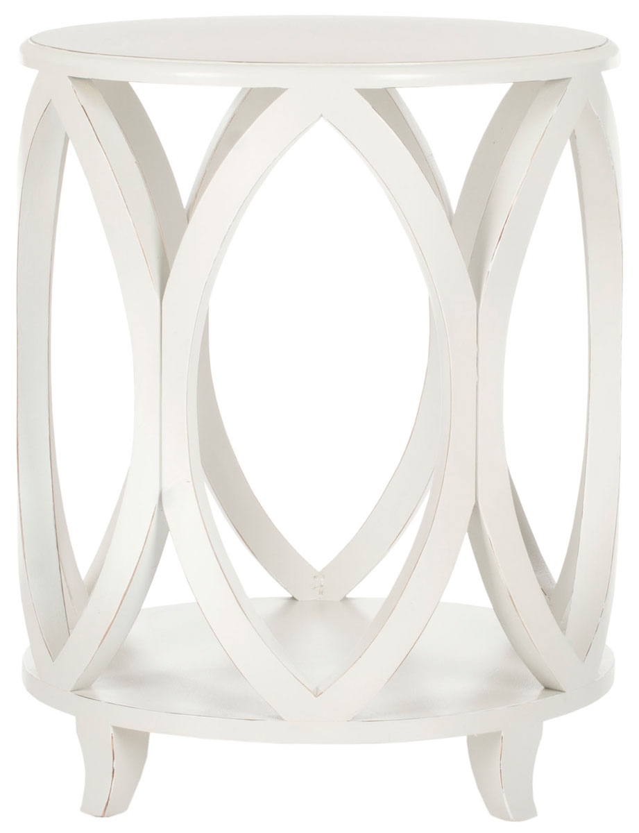 Janika Accent Table - Off White - Image 0
