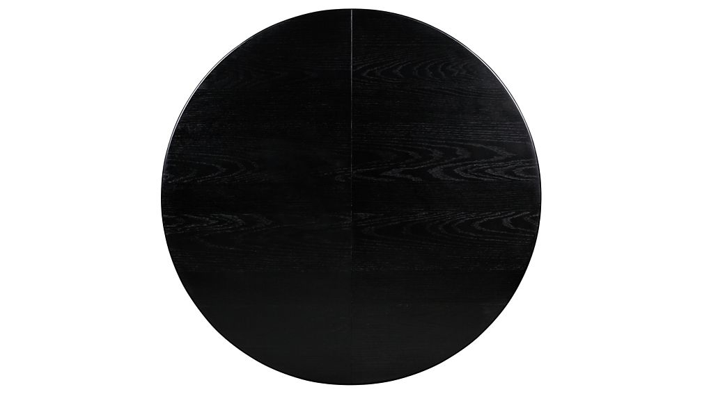 Avalon 45" Black Round Extension Dining Table - Image 6