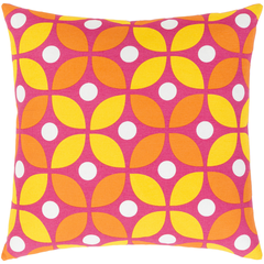 Miranda Multicolor Pillow - 18"x18" - Polyester Filler - Image 0