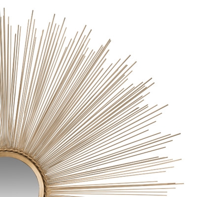 Axton Sunburst Mirror - Gold - Image 3