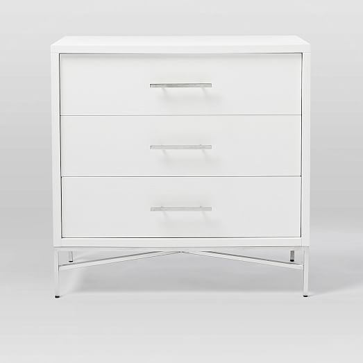 City Storage 3-Drawer Dresser - White - Image 3