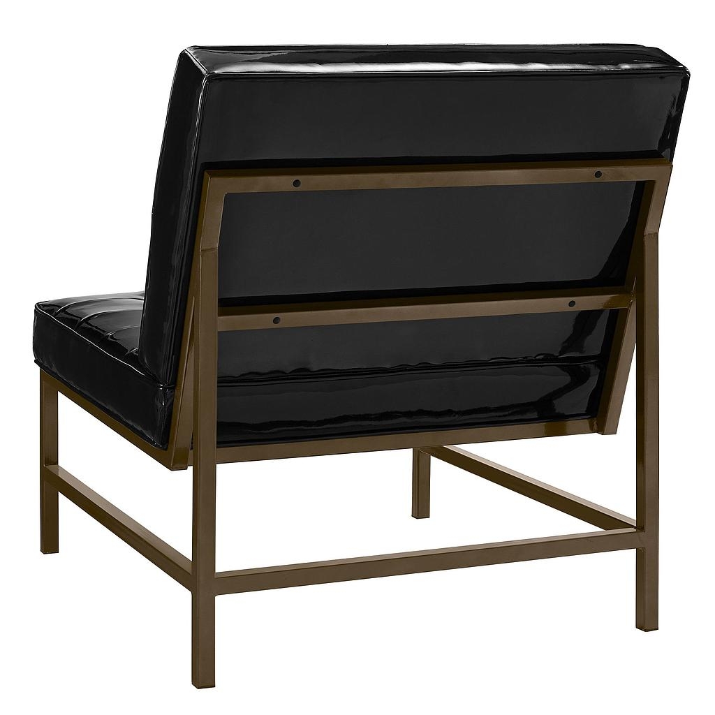 JED BLACK PATENT Joanna CHAIR - Image 1